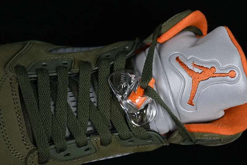 All categories Air Jordan Jordan series basketball shoes Air Jordan 5 Air Jordan 5 Retro "Olive" AJ5 Joe 5 olive green DD0587-308